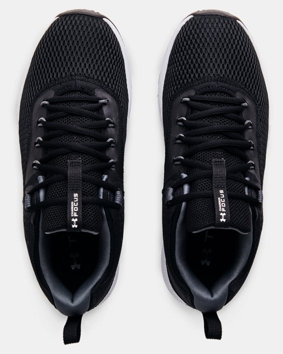 Men's UA Charged Focus Training Shoes, Black, pdpMainDesktop image number 2
